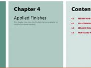 Design and Construction of Conc rete Masonry Buildings_Applied Finished(Chapter 4)