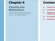 Design and Construction of Concrete Masonry Buildings_Cleaning and Maintanance(Chapter 6 Part C)
