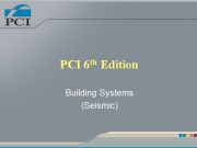 PCI Design Handbook_Building Systems (Seismic)_PCI 6th Edition
