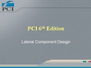 PCI Design Handbook_Lateral Component Design_PCI 6th Edition
