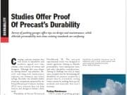 PCI Parking Structures _Studies Offer Proof Of Precast’s Durability