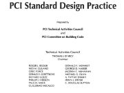 PCI Parking Structures _PCI Standard Design Practice