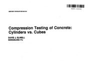 Prestressed Concrete _Compression testing of Concrete( CylindersVS Cubes )