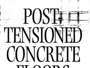 Prestressed Concrete_Design Guide Post tensioned concrete floors