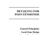 Prestressed Concrete_DETAILING FOR POST-TENSIONED