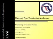 Prestressed Concrete_External Post Tensioning Anchorage