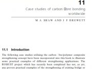 Strengthening of Reinforced Concrete Structures – Using Externally : Case studies of carbon fibre bonding worldwide