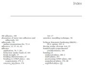 Strengthening of Reinforced Concrete Structures – Using Externall : Index