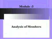 Prestressed Concrete_Prestress : Lecture-11-Analysis of Members