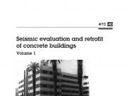 ATC 40 Vol 1 & 2 Seismic Evaluation and Retrofit of Concrete Buildings