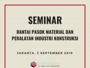 WORKSHOP RANTAI PASOK MATERIAL DAN PERALATAN KONSTRUKSI INDONESIA