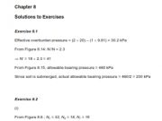 Smith’s Elements of Soil Mechanics, 8th Edition_Chapter 8 Solutions to Exercises