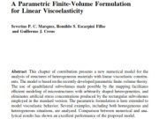 DAMS_”A Parametric Finite-Volume Formulation for Linear Viscoelasticity”