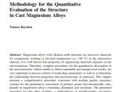 DAMS_”Methodology for the Quantitative Evaluation of the Structure in Cast Magnesium Alloys”