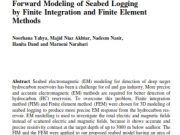 DAMS_”Forward Modeling of Seabed Logging by Finite Integration and Finite Element Methods”