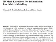 DAMS_”3D Mesh Extraction for Transmission Line Matrix Modelling”