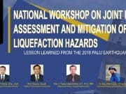 National Workshop on Joint Research, Assessment & Mitigation of Liquefaction Hazards (UI, 9 Oktober 2019)