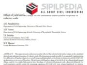 Effect of yield surface shape on the simulated elasto-plastic response of cohesive soils