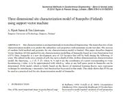 Three dimensional site characterization model of Suurpelto (Finland) using support vector machine