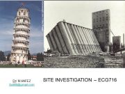 SITE INVESTIGATION – ECG716