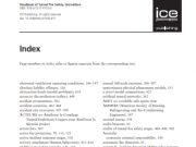 Handbook of Tunnel Fire Safety 2nd Edition_Index