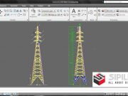Power Transmission Tower Design using MSTower