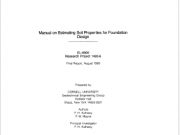 Estimating Soil Properties to Foundation Design