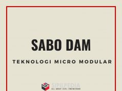 Teknologi Sabo Dam Micro Modular