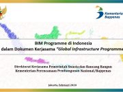 BIM Programme di Indonesia dalam Dokumen Kerjasama “Global Infrastructure Programme”