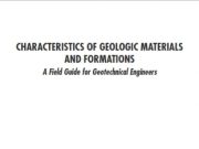 Characterisitc of geologic Materials and Formation