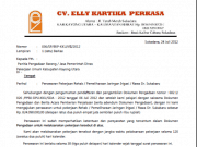 CONTOH DOKUMEN PENAWARAN PEKERJAAN