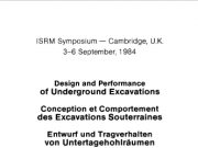 Design and Performance of Underground Excavations