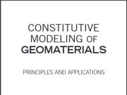 Constitutive Modeling of Geomaterials