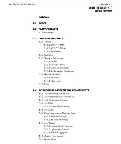 PCI Bridge Design Manual”Chapter 2″ | Sipilpedia