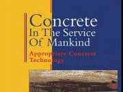 Concrete In The Service Of Mankind Appropriate Concrete Technology