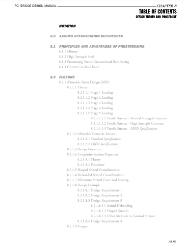 PCI Bridge Design Manual”Chapter 8.12″ | Sipilpedia