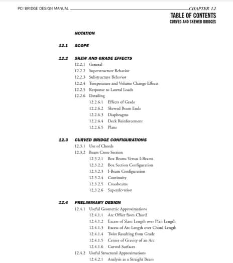 PCI Bridge Design Manual”Chapter 12″ | Sipilpedia