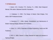 DESIGN OF STEEL STRUCTURES II_BRIDGES: References