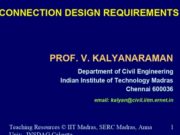 MAIN GATE OF STEEL DESIGN_CONNECTION DESIGN REQUIREMENTS