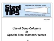 Steel Tips_Use of Deep Columns In Special Steel Moment Frames