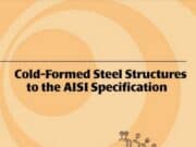 Cold-Formed Steel Structures to the AISI Specification