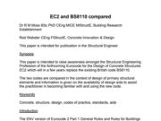 EC2 and BS8110 compared