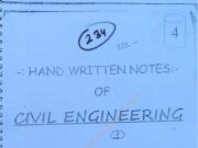 Design of Steel Structure : Hand Written Notes of Civil Engineering