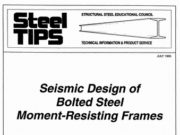 Steel Tips_Seismic Design of Bolted Steel Moment-Resisting Frames