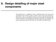 Structural Steel Detailing_Design detailing of major steel components