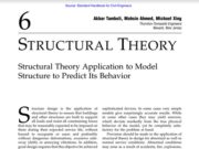 STRUCTURAL THEORY_Structural Theory Application to Model Structure to Predict Its Behavior