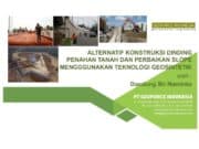 WEBINAR GEOTALK HTTI “ALTERNATIF KONSTRUKSI DINDING PENAHAN TANAH DAN PERBAIKAN SLOPE MENGGGUNAKAN TEKNOLOGI GEOSINTETIK By Dandung S Harninto_5Mei2020”