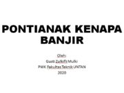 WEBINAR BANJIR PONTIANAK “PONTIANAK KENAPA BANJIR”