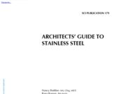 ARCHITECTS’ GUIDE TO STAINLESS STEEL