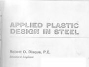 Applied Plastic Design In Steel